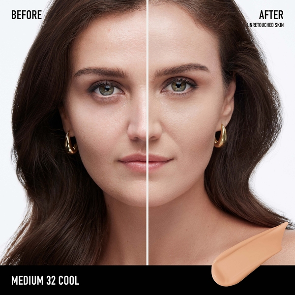  Bareminerals Barepro Fond De Teint Liquide Confort Mat 24 H Minéral Spf 20 [30 Ml] (différentes Teintes) - Med. 32 Cool 