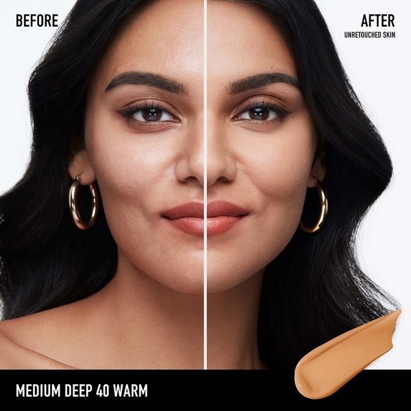  Bareminerals Barepro Fond De Teint Liquide Confort Mat 24 H Minéral Spf 20 [30 Ml] (différentes Teintes) - Med. Deep 40 Warm 
