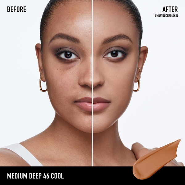  Bareminerals Barepro Fond De Teint Liquide Confort Mat 24 H Minéral Spf 20 [30 Ml] (différentes Teintes) - Med. Deep 46 Cool 