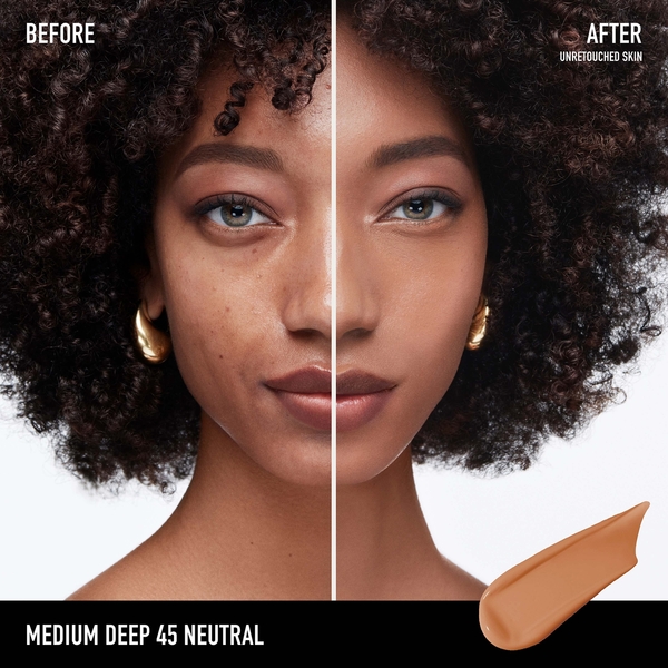  Bareminerals Barepro Fond De Teint Liquide Confort Mat 24 H Minéral Spf 20 [30 Ml] (différentes Teintes) - Med. Deep 45 Neutral 