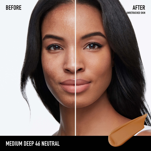  Bareminerals Barepro Fond De Teint Liquide Confort Mat 24 H Minéral Spf 20 [30 Ml] (différentes Teintes) - Med. Deep 46 Neutral 