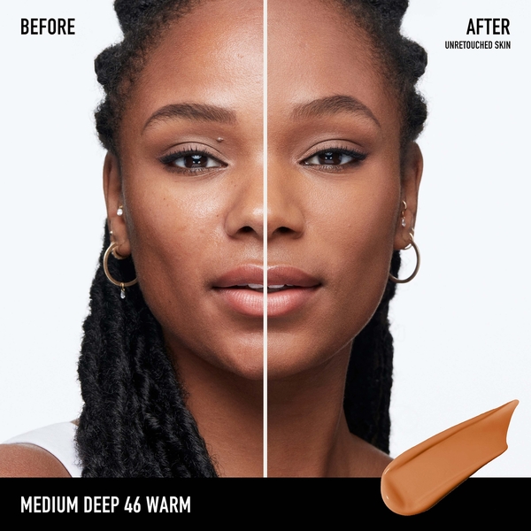  Bareminerals Barepro Fond De Teint Liquide Confort Mat 24 H Minéral Spf 20 [30 Ml] (différentes Teintes) - Med. Deep 46 Warm 