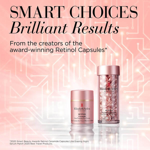  Elizabeth Arden Retinol Ceramide Crème Pour Les Yeux Anti-rides 15 ml 