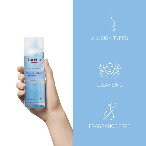  Eucerin Dermatoclean Tonique Clarifiant 200 ml 