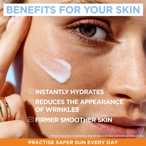  Garnier Ambre Solaire Crème Solaire Visage Anti-âge Super Uv Spf 50 50 ml 
