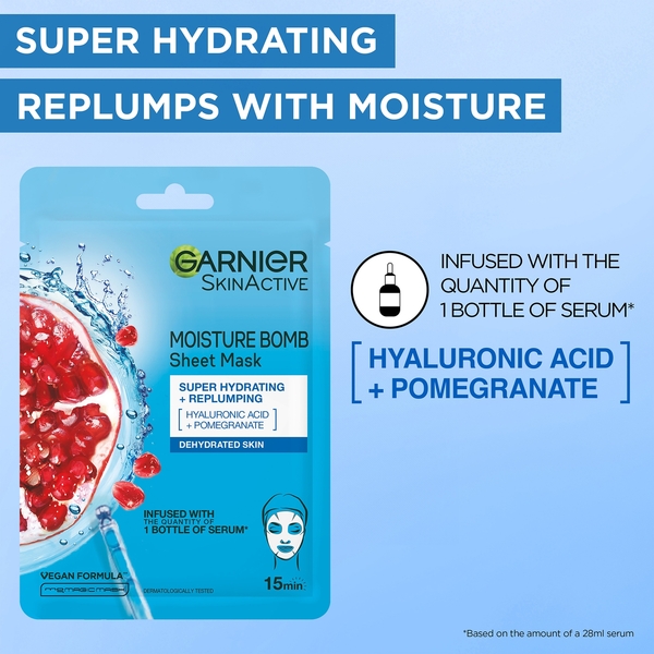  Garnier Micellar Water Sensitive Skin And Hydrating Face Sheet Mask For Dehydrated Skin Kit Exclusive 