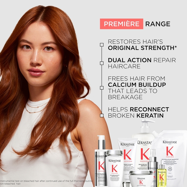  Kérastase Première Shampoo Decalcifying & Repairing Refillable Bottle For Damaged Hair With Pure Citric Acid And Glycine 500ml 