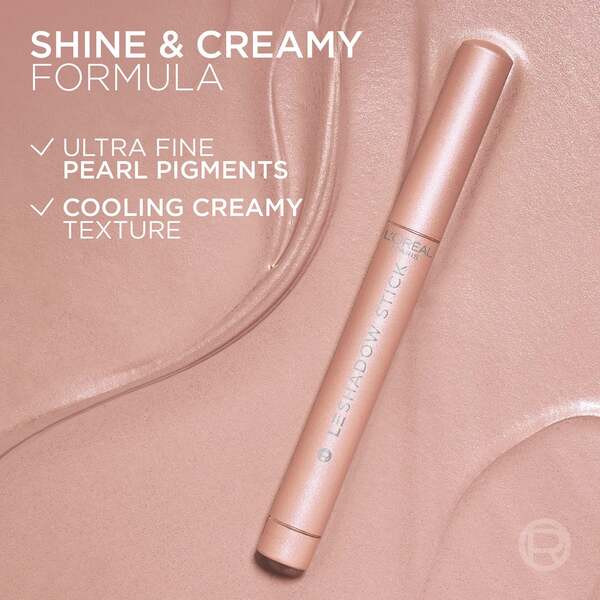  L'oréal Paris Eyeshadow Stick, Le Shadow Stick Infinite Lights Eyeshadow 1.4g (various Shades) - Rose Lights 