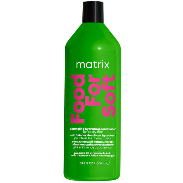  Matrix Food For Soft Hydrating 1000ml Shampoo And Conditioner With Avocado Oil And Hyaluronic Acid For Dry Hair Duo 