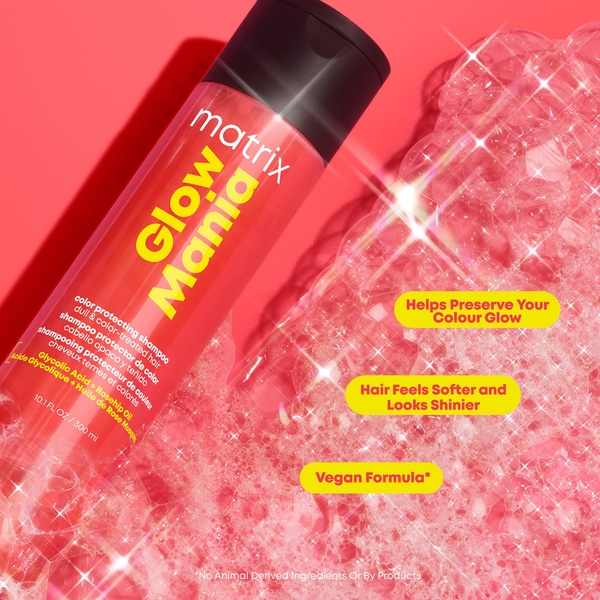  Glow Mania Colour Protecting Set Including Shampoo, Conditioner, Leave-in Conditioner, And Mask 
