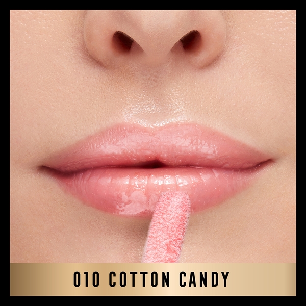  Max Factor 2000 Calorie Lip Glaze Gloss Teinté Ultra Brillant 4,4 ml (différentes Teintes Disponibles) - 010 Cotton Candy 