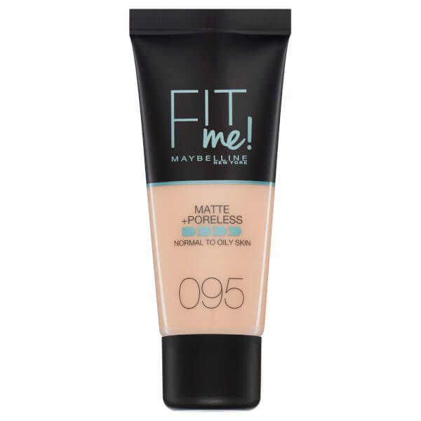  Fit Me! Maybelline Fond De Teint Matte + poreless 30 ml (différentes Teintes Disponibles) - 095 Fair Porcelain 