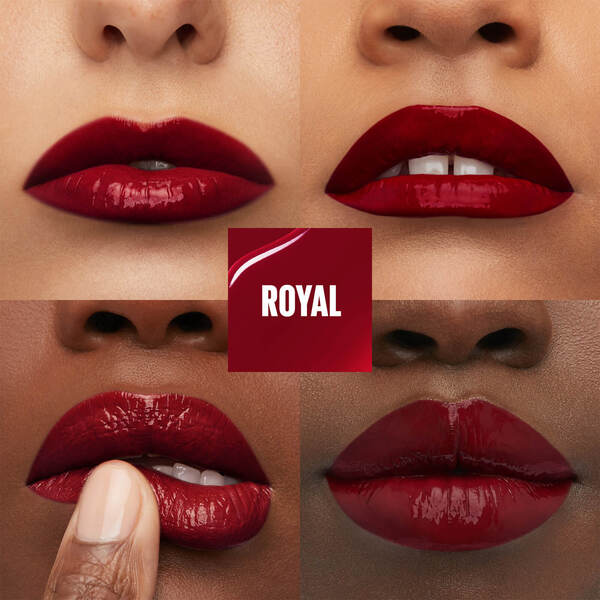  Maybelline Superstay Vinyl Ink Long Lasting Liquid Lipstick Shine Finish 47ml (various Shades) - 55 Royal 