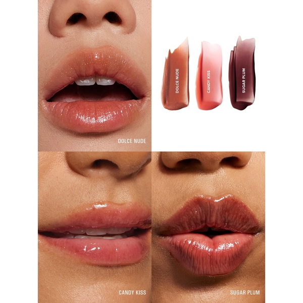  Nudestix Coffret 3 beurres Hydratants Aux Peptides Pour Les Lèvres 