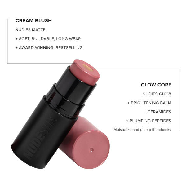  Nudestix Nudies Matte And Glow Core Blush Tout-en-un Pour Le Visage [6 G] (différentes Teintes) - Pink Ice 