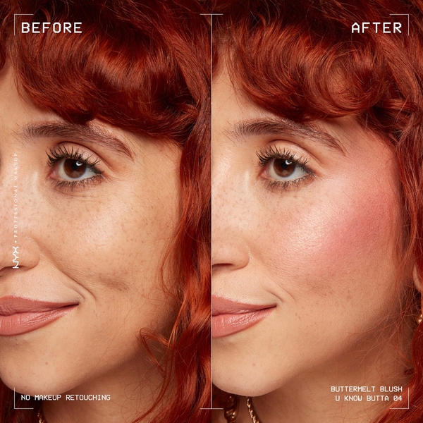  Nyx Professional Makeup Buttermelt Fard à Joues Tenue Jusqu’à 12 H, Anti-décoloration Et Anti-transfert (différentes Teintes) - U Know Butta 