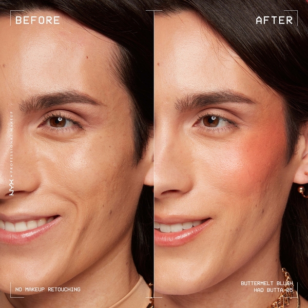  Nyx Professional Makeup Buttermelt Fard à Joues Tenue Jusqu’à 12 H, Anti-décoloration Et Anti-transfert (différentes Teintes) - Had Butta 