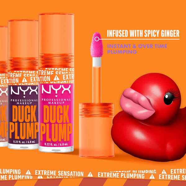 Nyx Professional Makeup Duck Plump Gloss Repulpant (différentes Teintes Disponibles) - Strike A Rose 