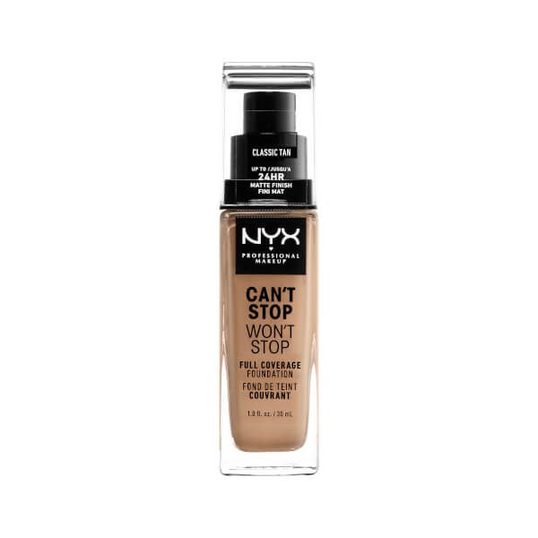  Fond De Teint 24 heures Can't Stop Won't Stop Nyx Professional Makeup (différentes Teintes Disponibles) - Classic Tan 