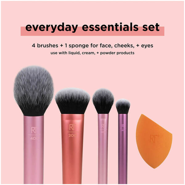  Real Techniques Everyday Essentials Kit De Pinceaux 