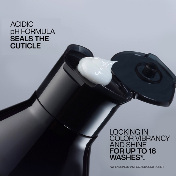  Redken Acidic Color Gloss Activated Glass Gloss Treatment 237ml And Conditioner Mini 50ml, Glass-like Shine 