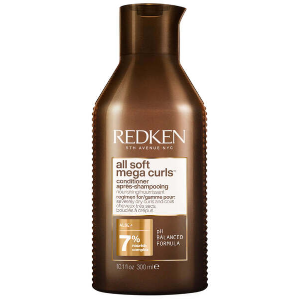  Redken All Soft Mega Curl Hydrating And Nourishing Shampoo With Conditioner Duo For Curly And Coily Hair 