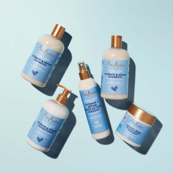  Shea Moisture Après-shampooing Sans Rinçage Hydratant Et Réparateur Au Miel De Manuka Et Au Yaourt 237 ml 