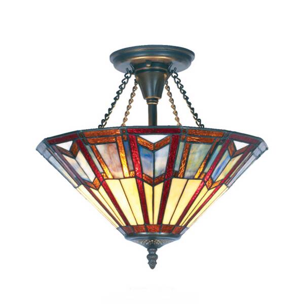  Artistar Artistar Plafonnier Lillie Style Tiffany 