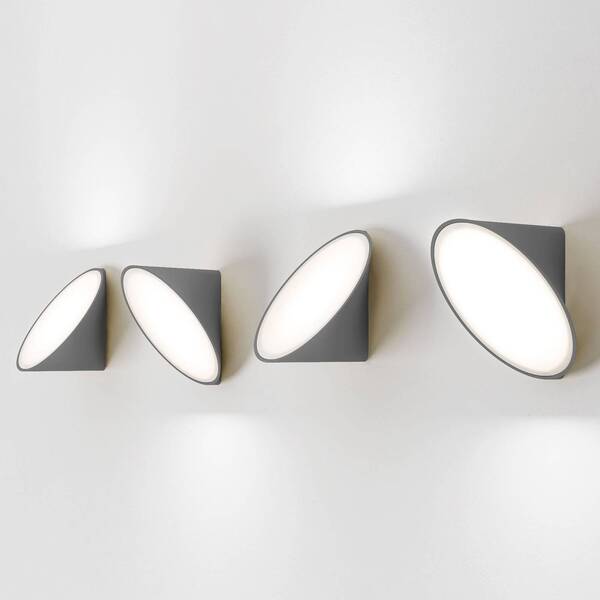  Axo Light Axo Light Applique Murale Led Axolight Orchid, Gris Foncé 