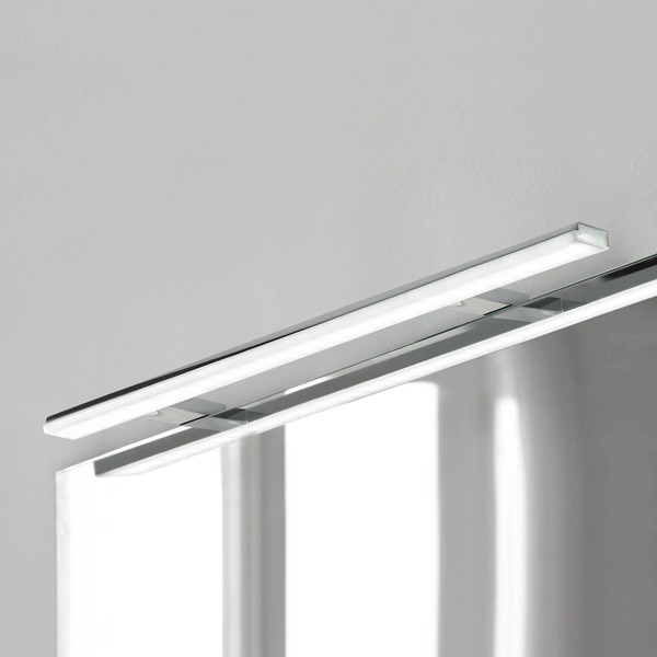  Ebir Ebir Applique Pour Miroir Led Pandora, Chrome, Largeur 80,8 Cm 