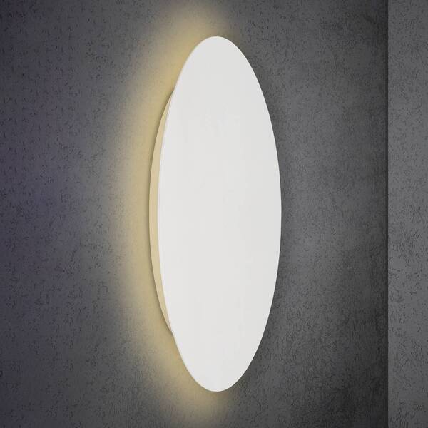  Escale Applique Murale Led Escale Blade, Blanc Mat, ø 95 Cm 