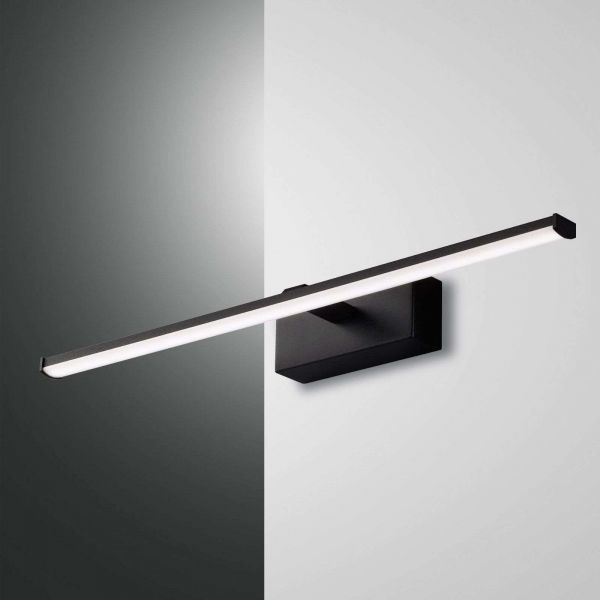  Fabas Luce Fabas Luce Applique Led Nala, Noire, Largeur 50 cm 