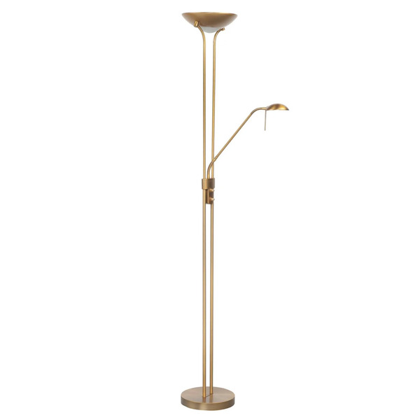  Highlight Highlight Lampadaire à éclairage Indirect Led Variable Lunaria Avec Lampe De Lecture Led 