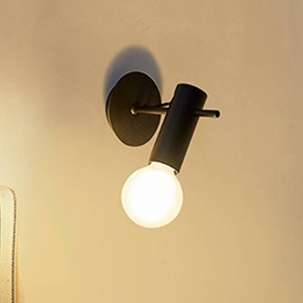  Leds-c4 Leds-c4 Nude Applique E27 Noire 