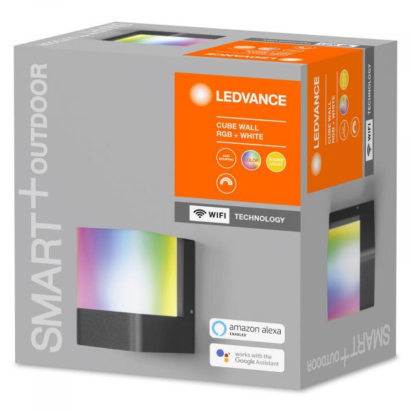  Ledvance Smart+ Ledvance Smart+ Wifi Cube Applique Led Rgbw Up 