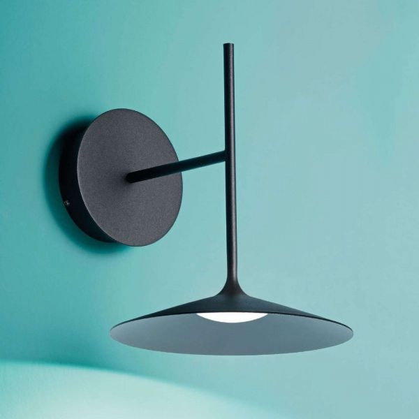  Linea Light Linea Light Applique Led Poe Plus, Noire 