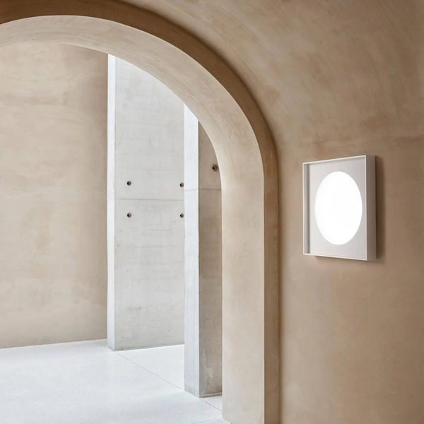  Luceplan Luceplan Cassette Applique Murale Led Phase Cut 60x60cm 
