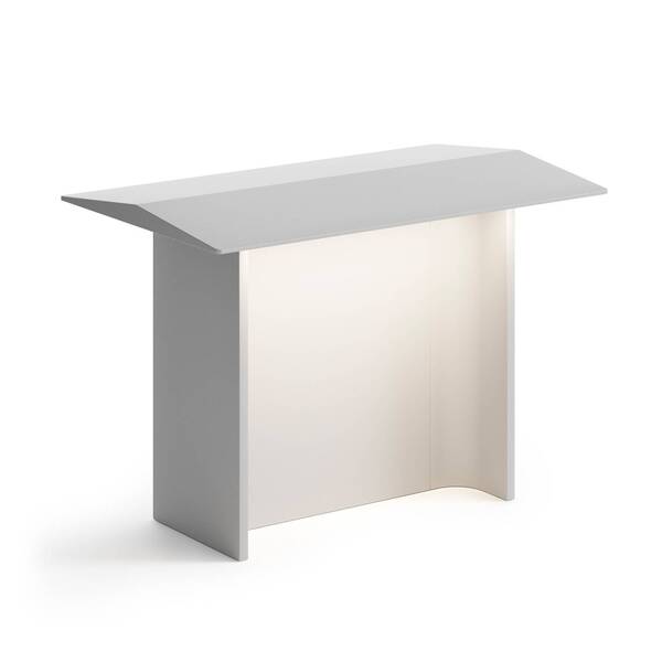  Luceplan Luceplan Fienile Potelet Led 32cm Gris Clair 