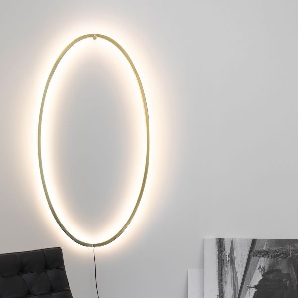  Nemo Nemo Ellisse Applique Led 2 700 k Dorée Polie 