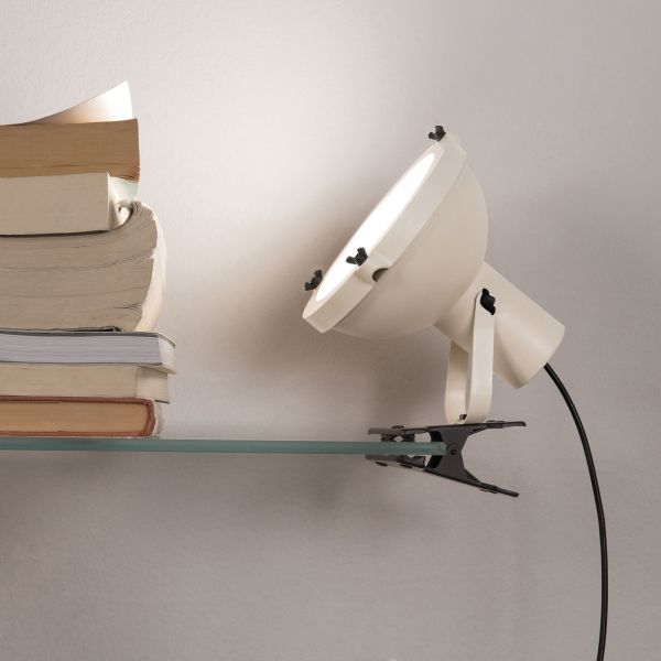  Nemo Nemo Projecteur 165 Lampe à Pince, Blanc Sable 