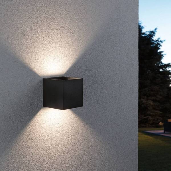  Paulmann Paulmann Applique D'extérieur Led Cybo, Rgbw, 10 Cm, Anthracite 