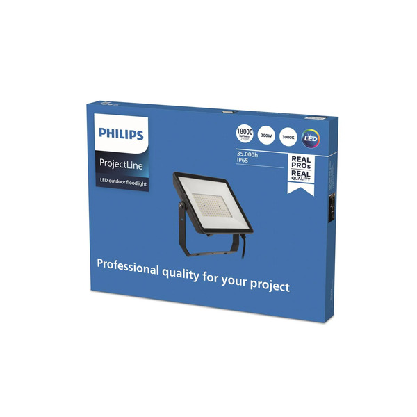  Philips Philips Projectline Projecteur D'extérieur Led 3.000k 200w 