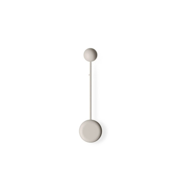  Vibia Applique Murale Led Vibia Pin 1690, 40 Cm, Crème 