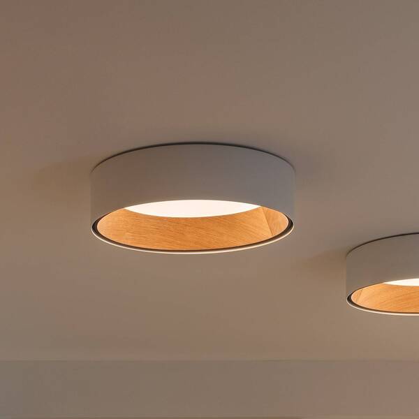  Vibia Plafonnier Led Vibia Duo 4870, Blanc 