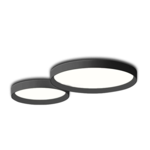  Vibia Vibia Up - Plafonnier Led Sobre Graphite 