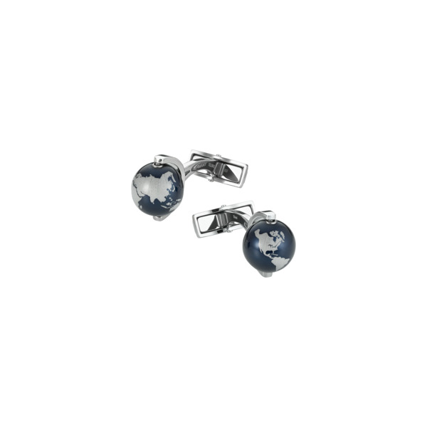  Montblanc - Boutons De Manchette Heritage Spirit - Acier Inoxydable - Mb112998 - Boutons De Manchette 