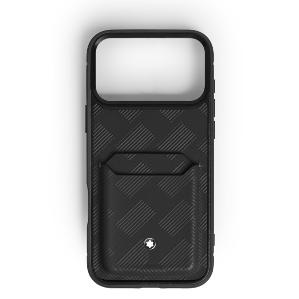  Montblanc - étui Rigide Pour Iphone 17 Pro Max Avec 2cc En Cuir Extreme - Noir - Cuir - Mb220606 - Pochettes Et étuis Pour Téléphone 