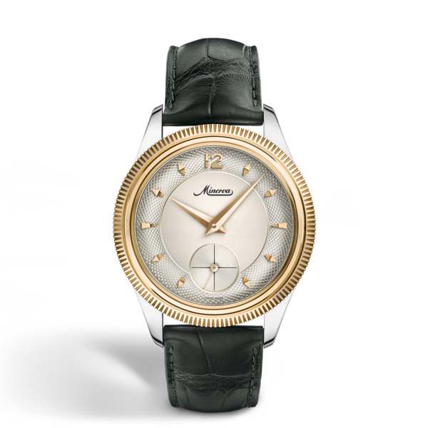  Montblanc - Minerva The Unveiled Crownless - Couleur Or - Or Rose 750/1000 - Acier - Mb137544 - Montre 
