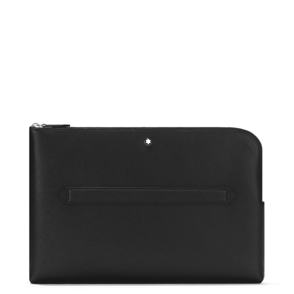  Montblanc - Pochette D'ordinateur Portable En Cuir Sartorial - Noir - Cuir - Mb130281 - Sacs Pour Ordinateur 