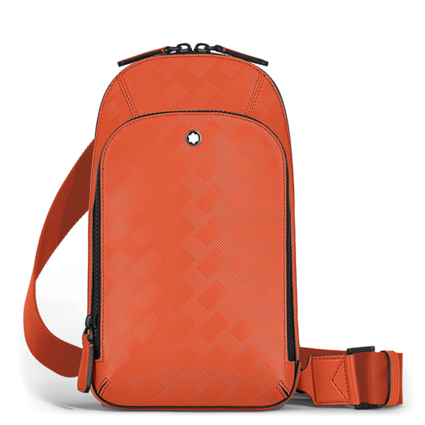  Montblanc - Sac On-body Moyen Modèle En Cuir Extreme - Cayenne - Cuir - Mb199841 - Sacs à Bandoulière 